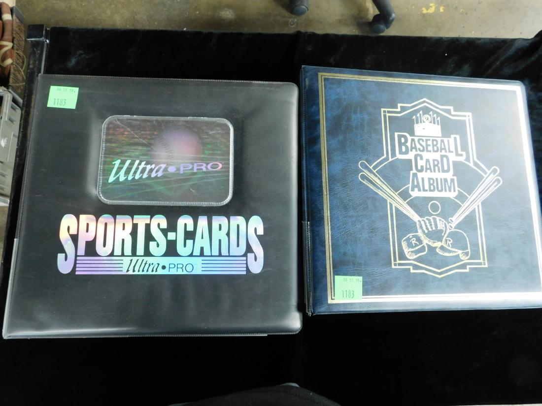2 Binders Topps Baseball Cards (1 of 8)