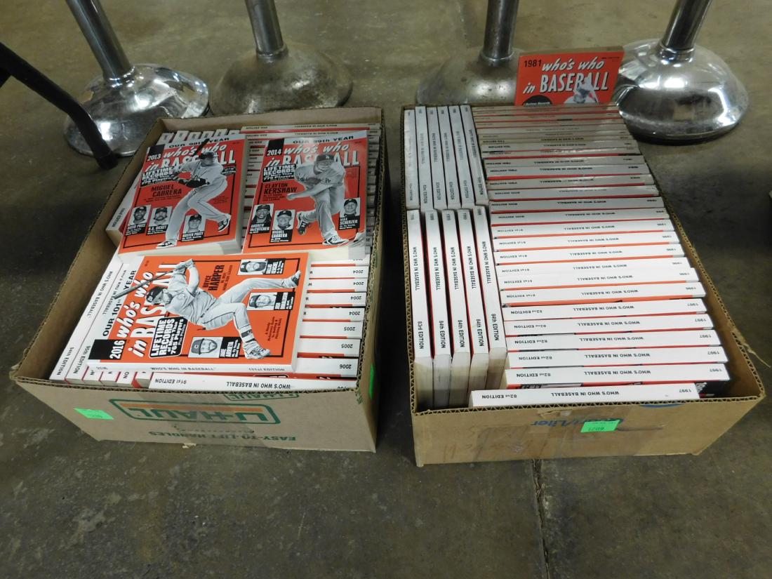 75+ Issues Who's Who in Baseball (1 of 2)