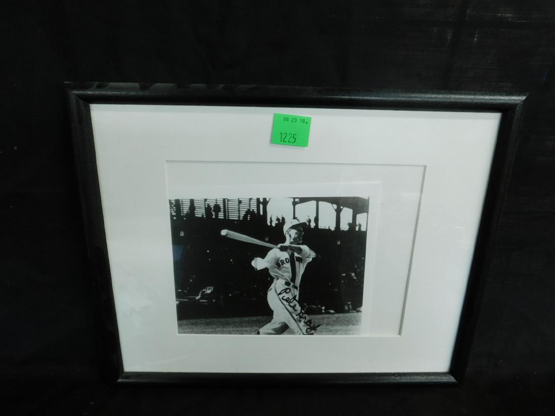 Framed Autographed Baseball Photo (1 of 3)