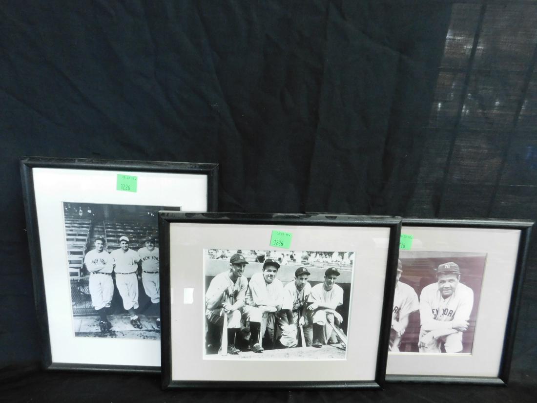 Framed Baseball Photos Ruth & Gerhig (1 of 4)