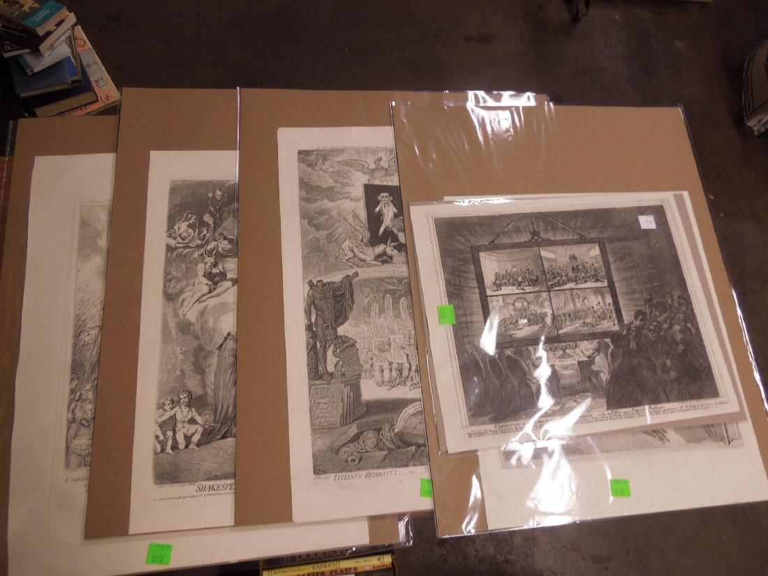 James Gillray Caricatures & Political Cartoons (1 of 6)