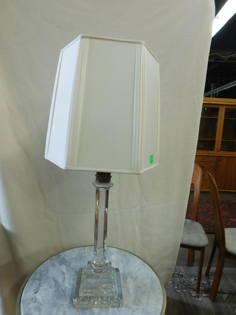 Lead Crystal Column Lamp (1 of 4)