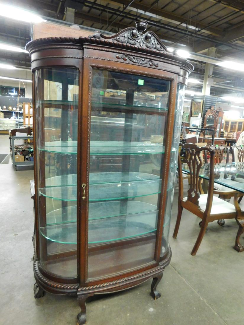 Carved Crystal Cabinet (1 of 4)