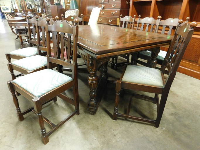 Jacobean Dining Room Set