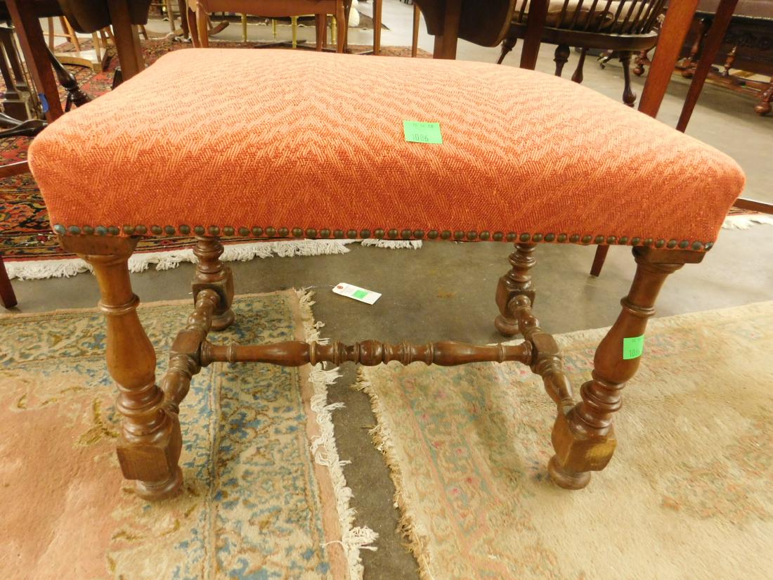 Jacobean Style Vanity Bench (1 of 3)