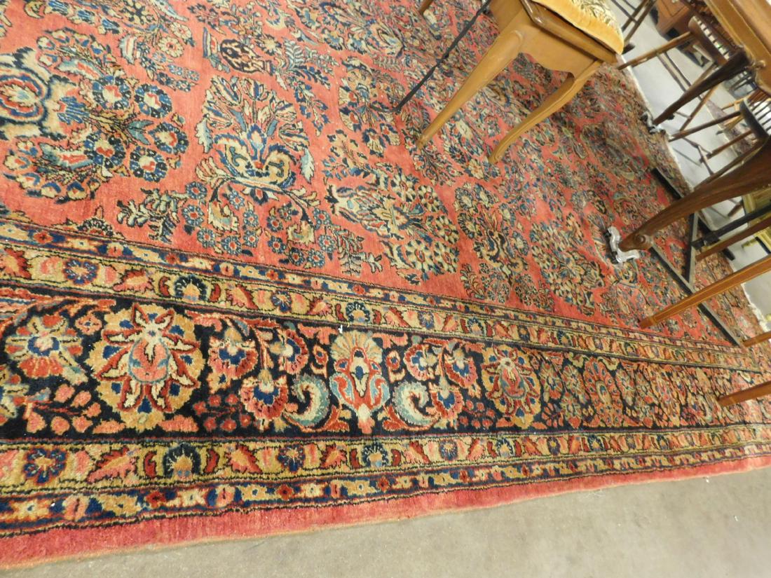 Semi Antique Sarouk Room Carpet (1 of 1)