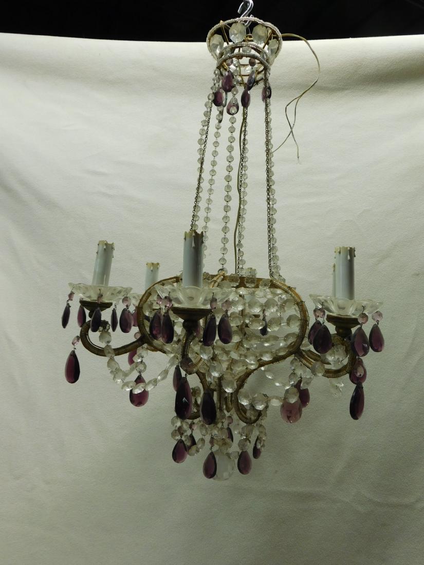 Venetian Crystal Chandelier (1 of 3)