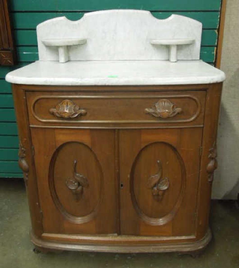 Rococo Revival Washstand (1 of 5)