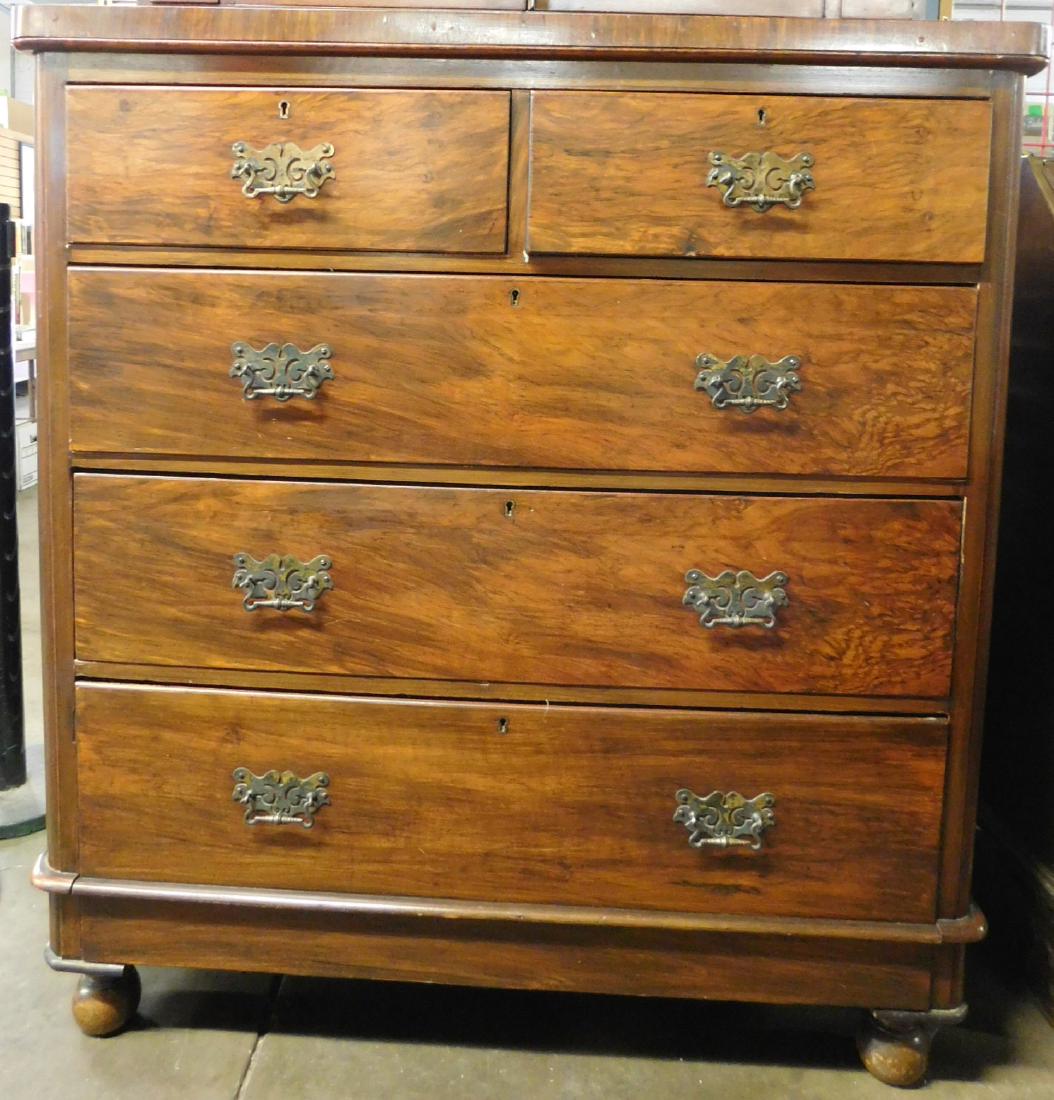 Antique English Campaign Chest (1 of 6)