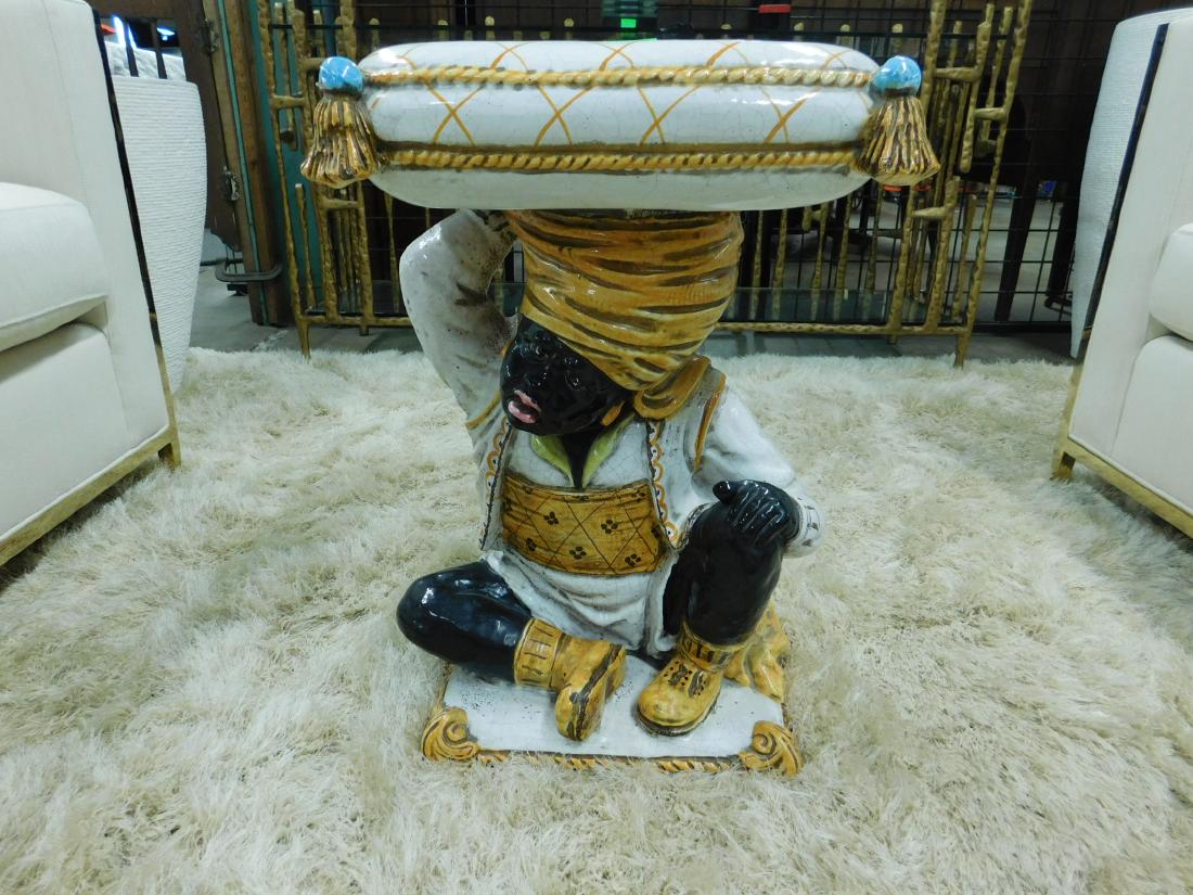 Blackamoor Garden Stool (1 of 4)