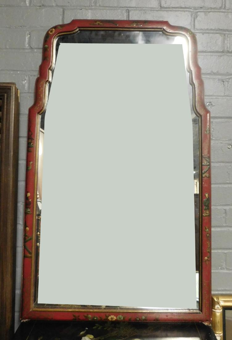 Queen Anne Style Cloisonne Mirror (1 of 3)