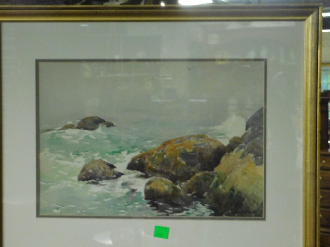 Sears Gallagher, w/c Rocky Coastline (1 of 3)