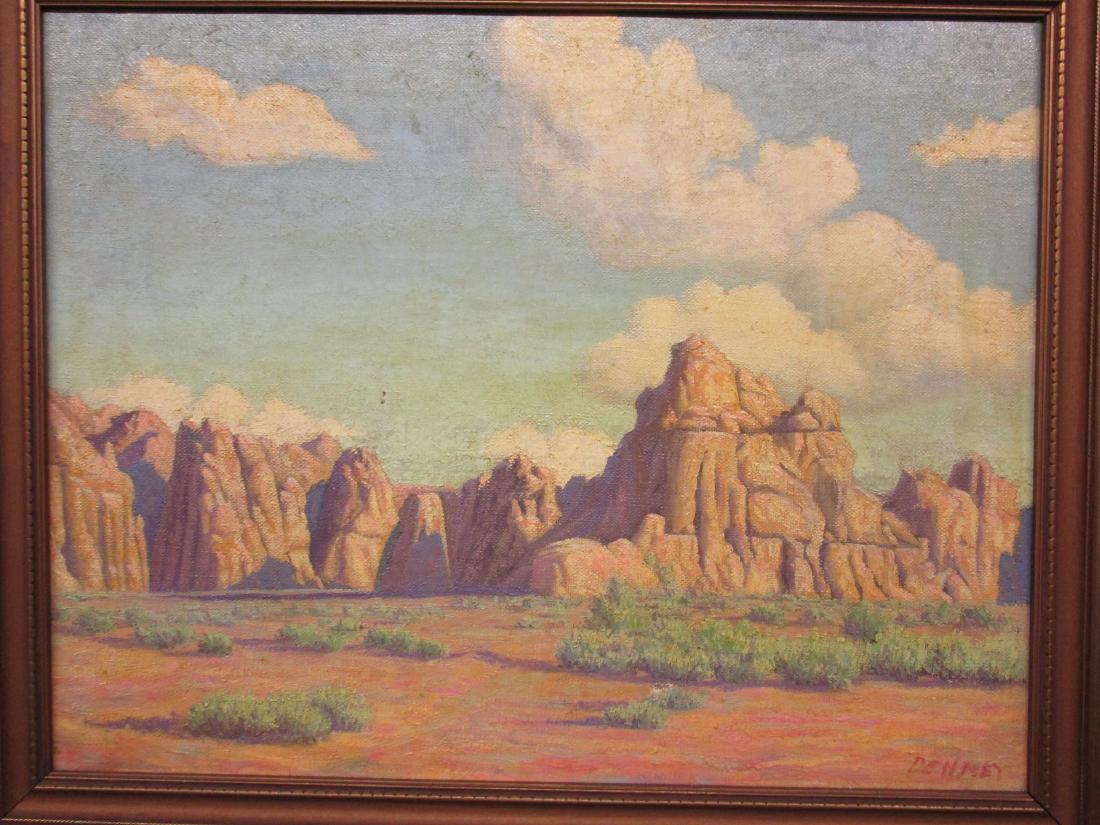 R.C. Denney, o/c Arizona Landscape (1 of 8)