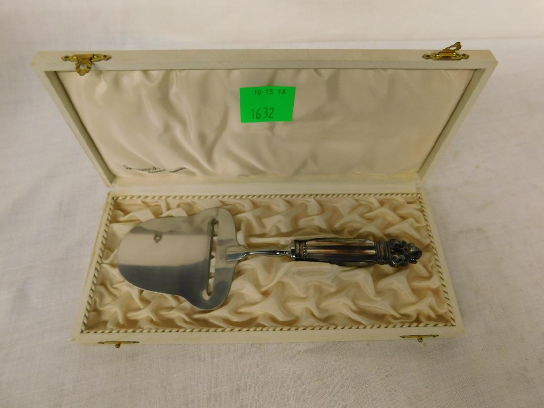 G. Jensen Sterling Hollow Handled Cheese Slicer (1 of 9)