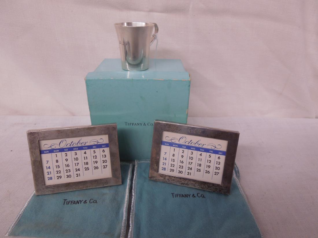 2 Sterling Framed Tiffany & Co Desk Calendars (1 of 6)