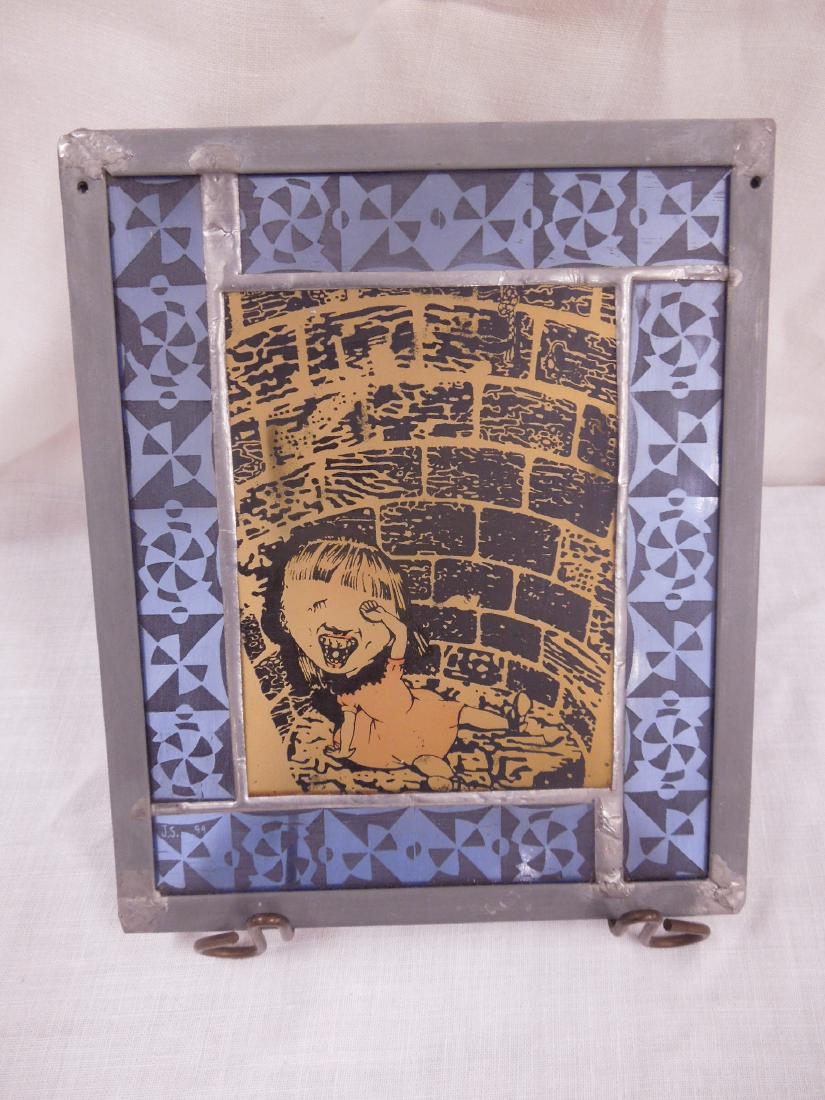 Judith Schaechter Leaded Stain Glass Panel (1 of 8)