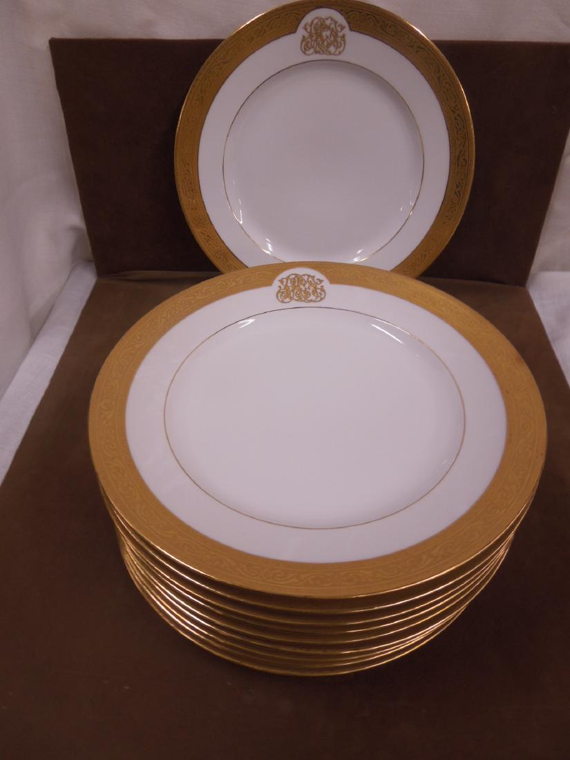 11 C. Ahrenfeld France Limoges Dinner Plates (1 of 4)