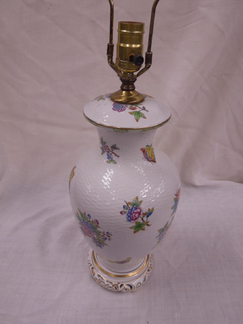 Herend Porcelain Butterfly Lamp (1 of 6)