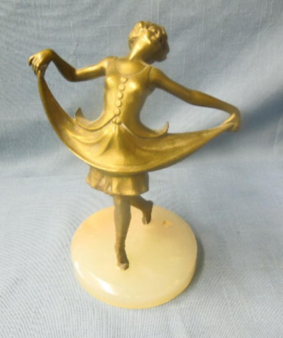 Continental Bronze Art Deco Female Figure (1 of 8)