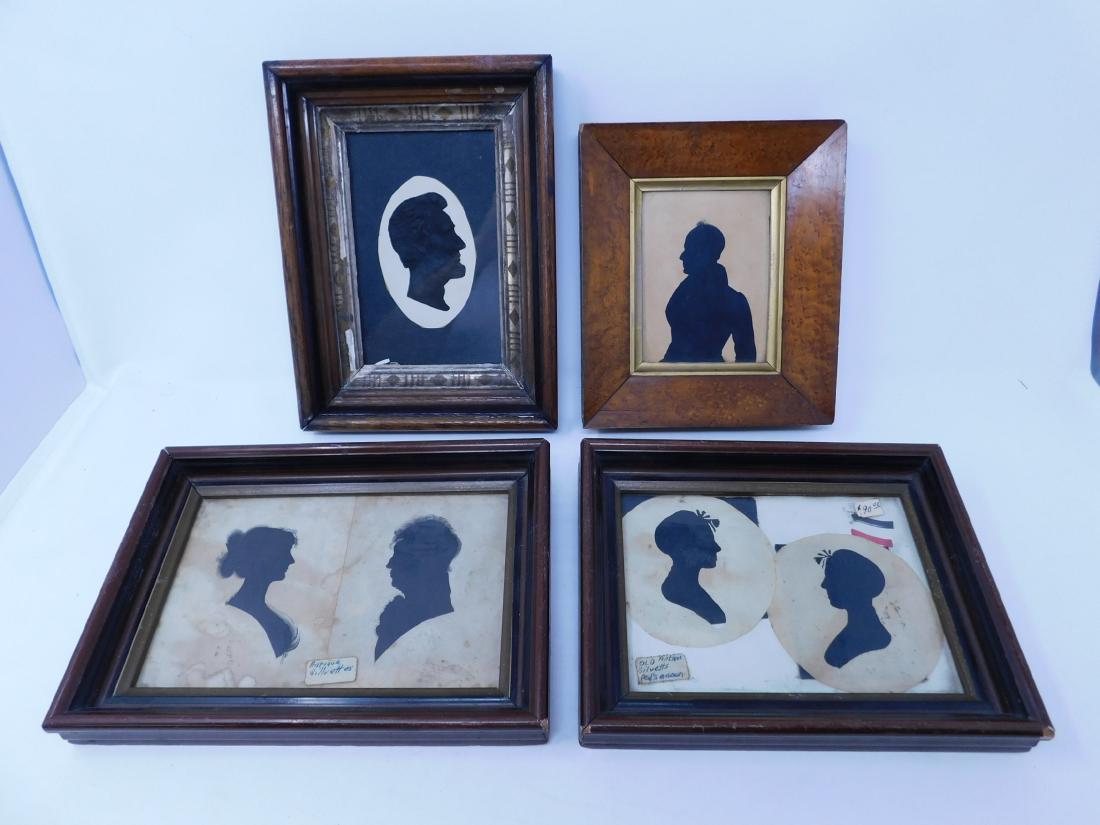 4 Antique Silhouettes (1 of 6)