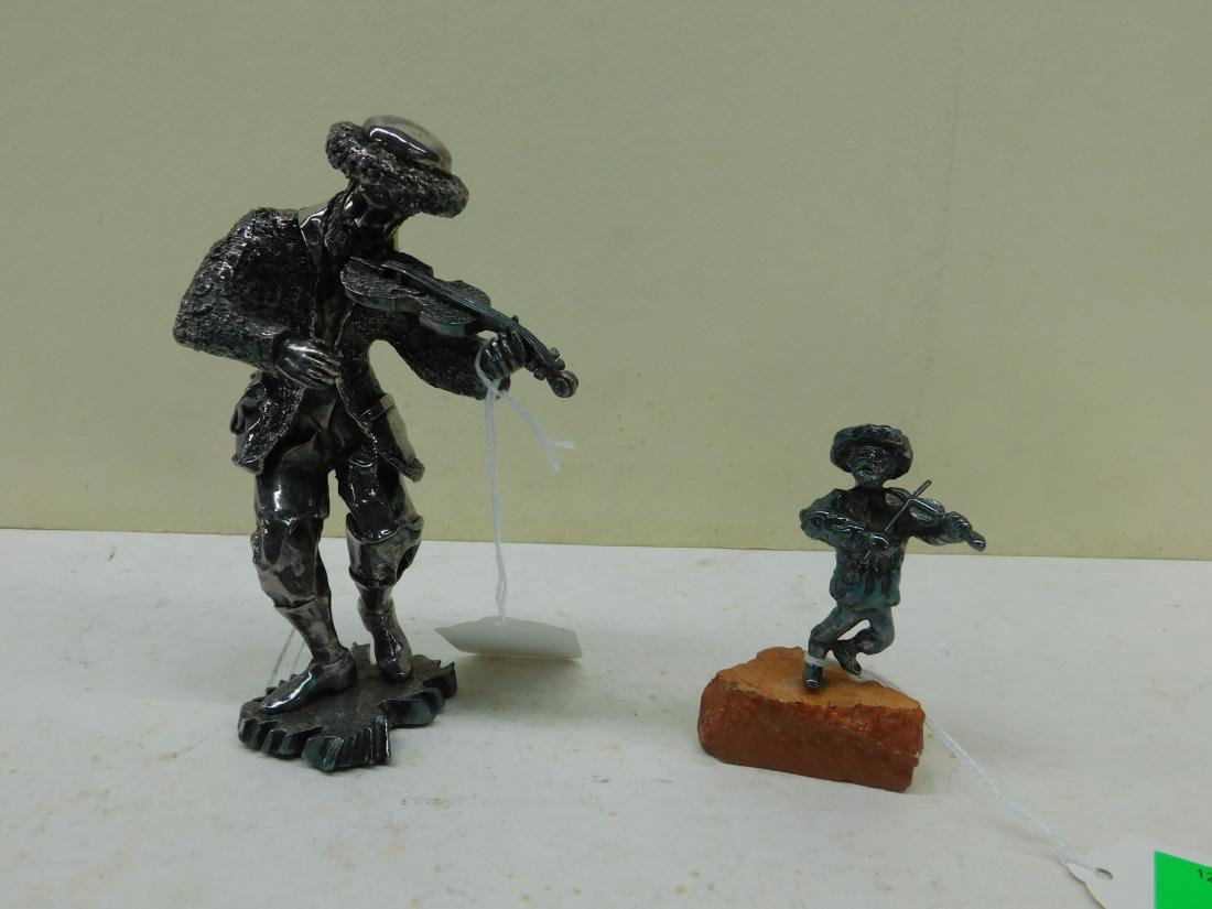 2 Sterling Fiddler On The Roof Sculptures (1 of 5)