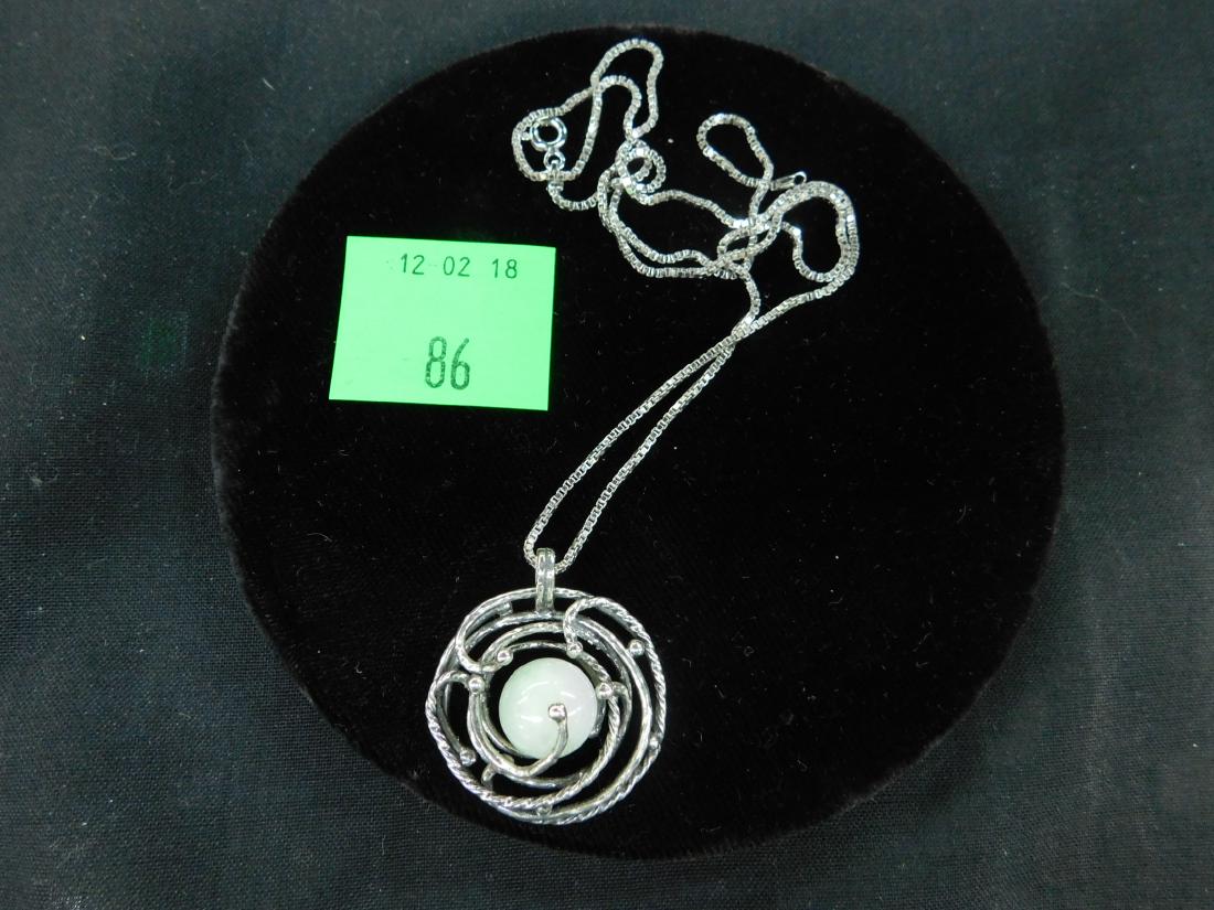 Israel Sterling Pendant & Chain (1 of 1)