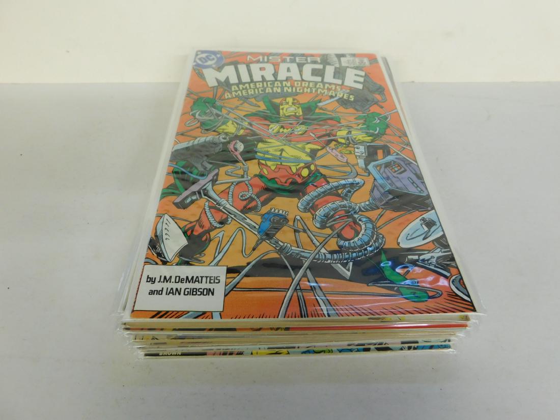 13 Bronze & Modern Age DC Comics Mister Miracle (1 of 2)