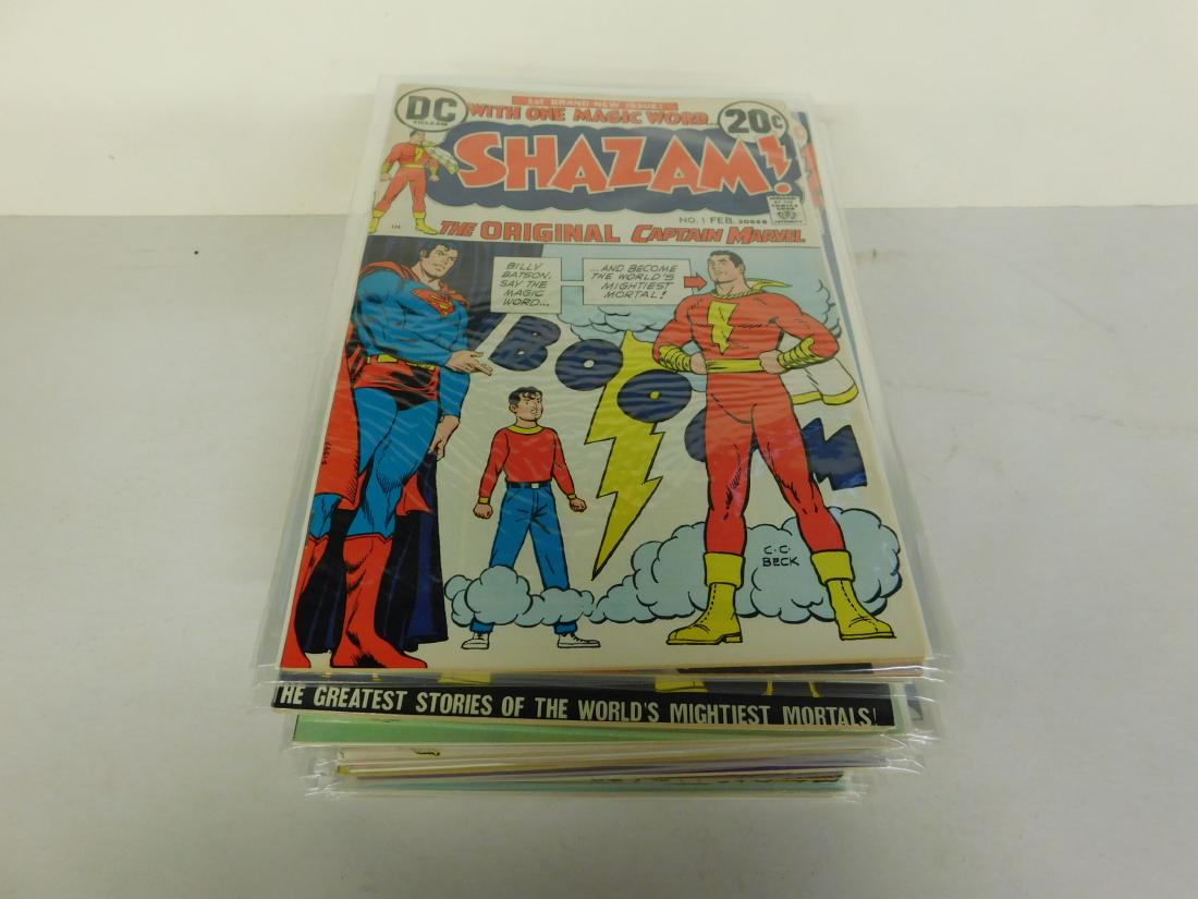 25 Bronze Age DC Comics Shazam! (1 of 3)