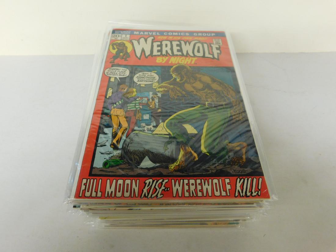 39 Bronze Age Marvel Comics Warewolf by Night (1 of 3)
