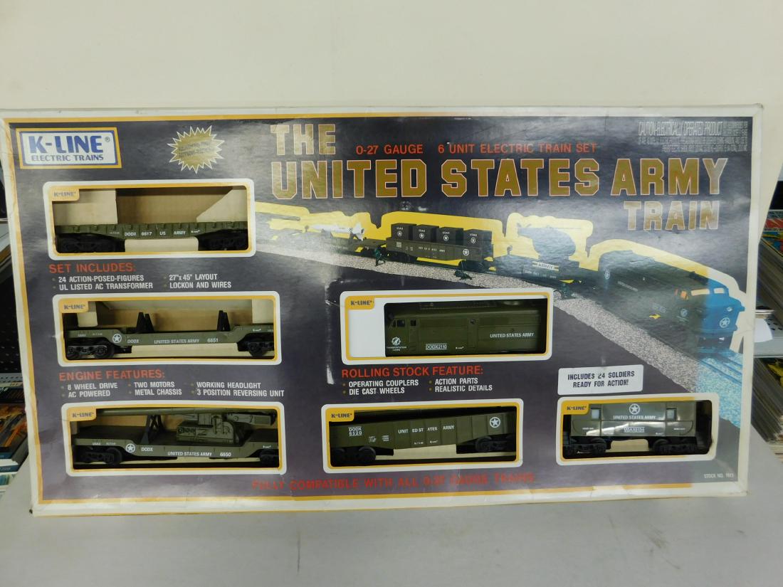 KLine United States Army Train Set