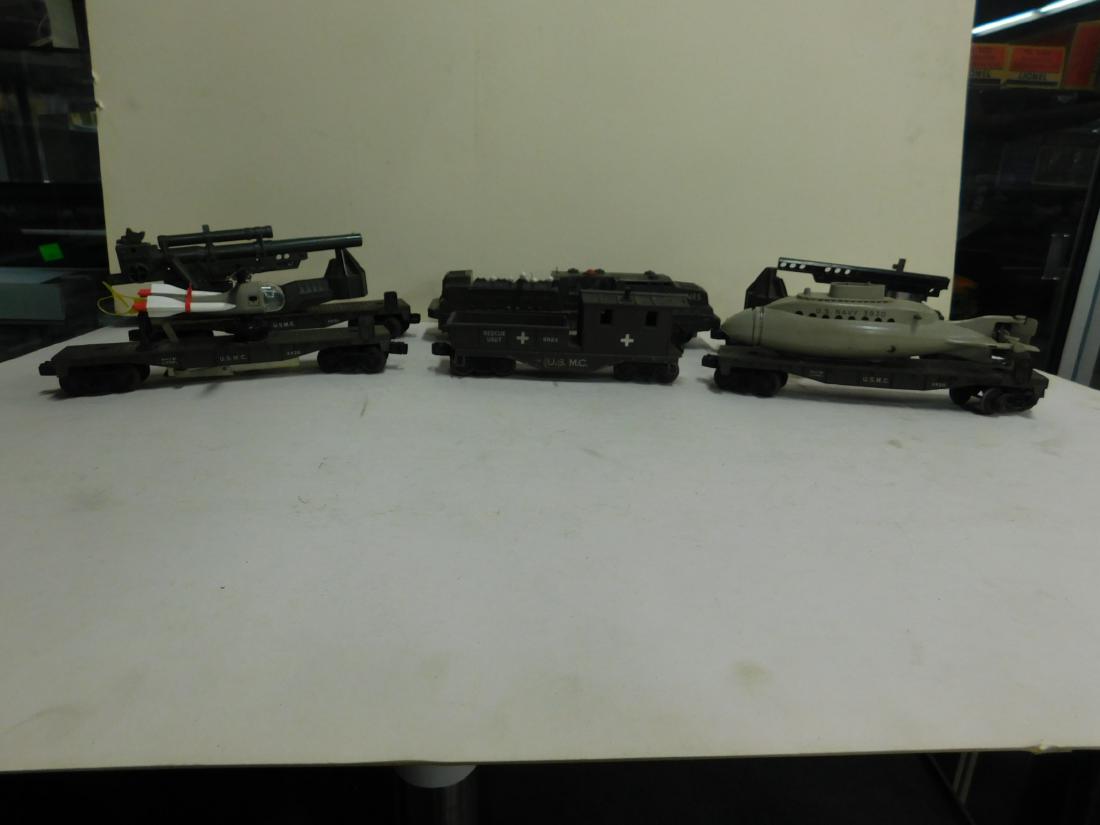 6 Piece Lionel Space & Military Train Set U.S.M.C. (1 of 7)