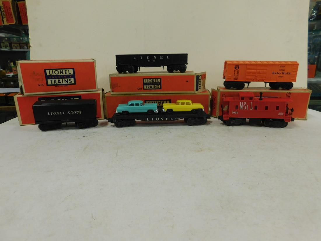 5 Lionel Post War Train Cars all in Original boxes (1 of 6)