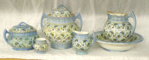 4089 Chesapeake Pottery Haynes Chamber Set Oct 08 2007 B S Slosberg Inc Auctioneers In Pa