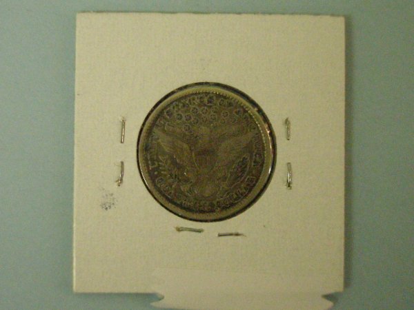 US 1892 silver Barber quarter - 2
