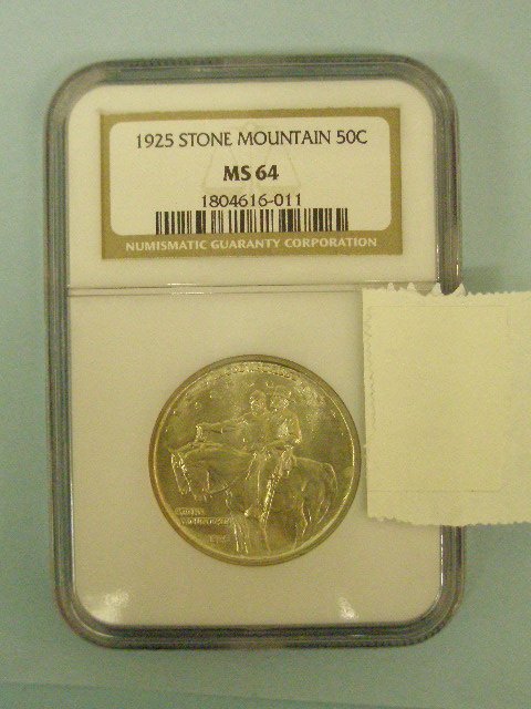 US 1925 Stone Mountain commemorative silver half 