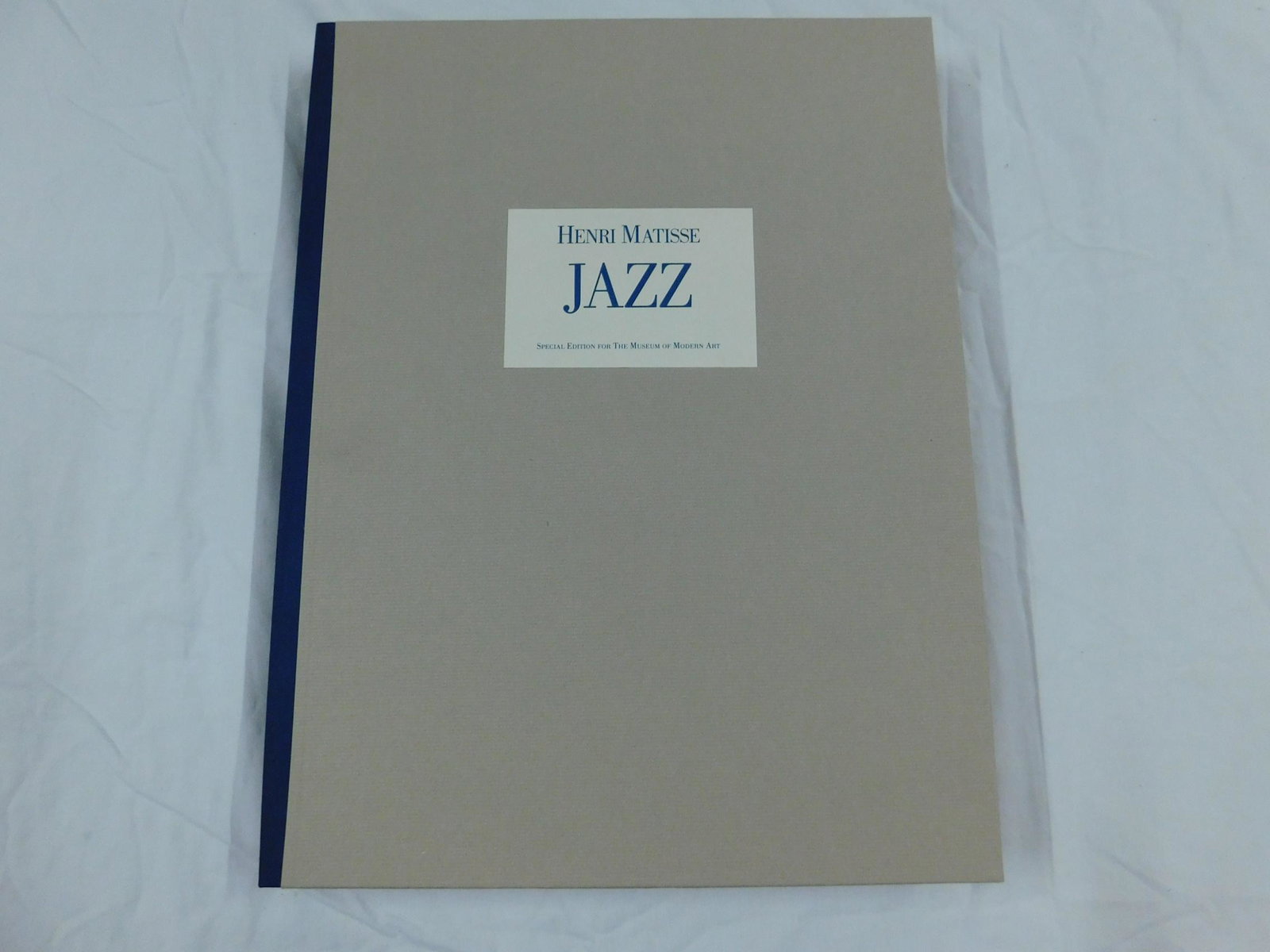 Matisse Henri Jazz MoMA Edition: Matisse, Henri, Jazz, George Braziller, New York, 1983. A facsimile of the 1947 Verve edition, published for the Museum of Modern Art, New York. Loose folio in wraps, with twenty color illustrations. 