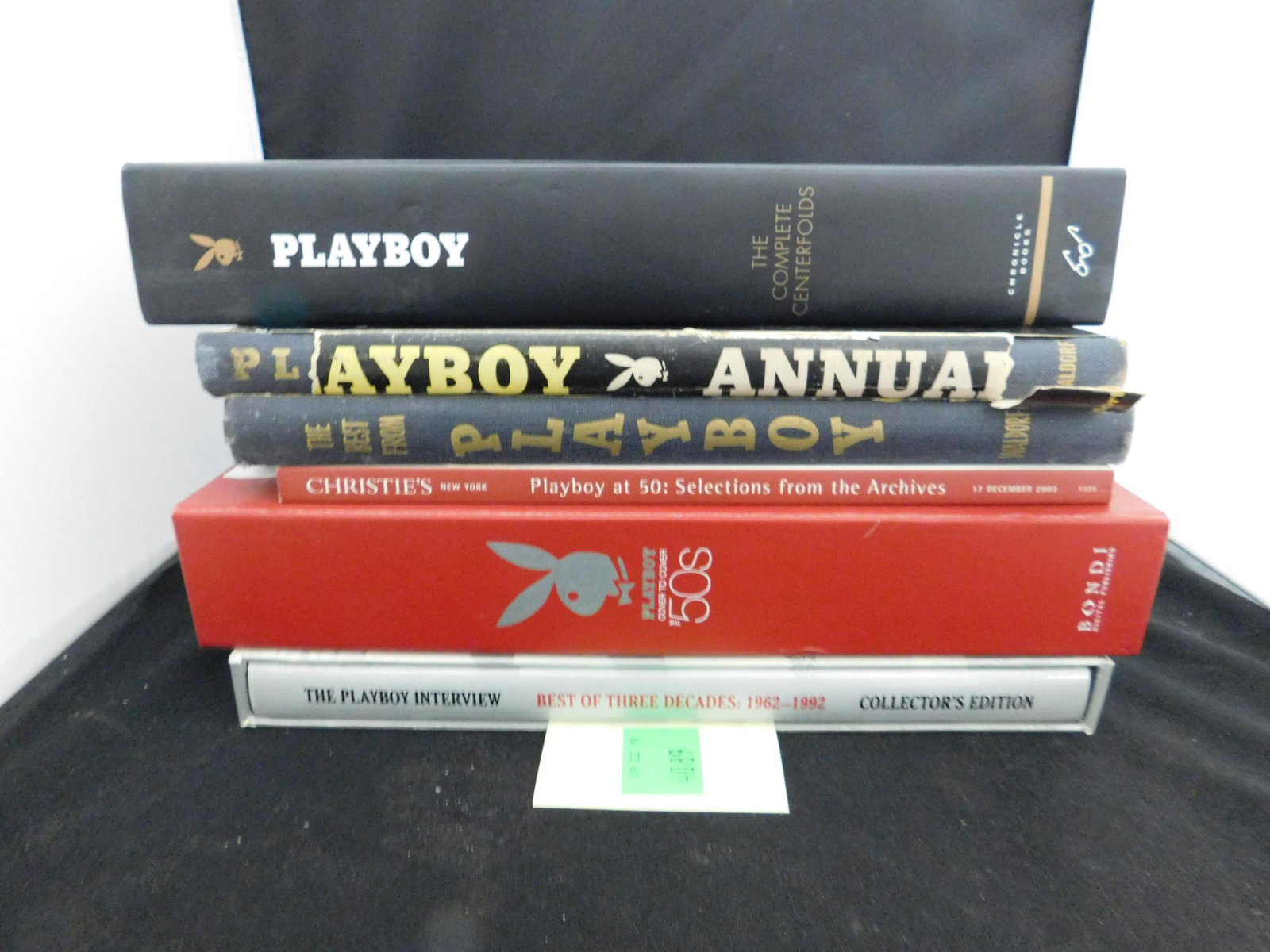 Playboy Books - Lot: [6 items] Books by and about Playboy Magazine, including: Hefner, Hugh (ed), The Best from Playboy, Waldorf Publishing, New York, 1954; Hefner, Hugh (ed), Playboy annual, Waldorf Publishing, New York,
