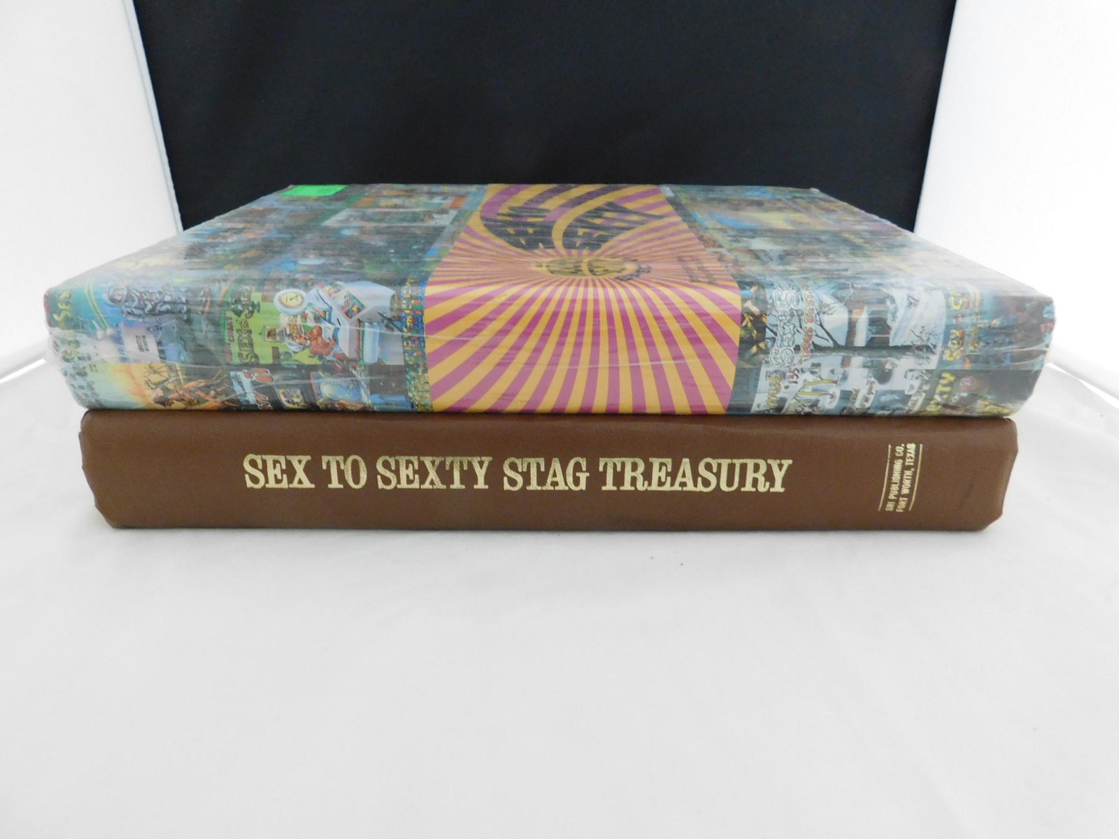 Sex-to-Sexty Book Lot: [2 items] Rodman, Richard, Sex-to-Sexty Stag Treasury, SRI Publishing, Fort Worth, 1967; Hanson, Dian, Sex to Sexty: The Most Vulgar Magazine Ever Made!, Taschen, Berlin, 2008. From the collection of 