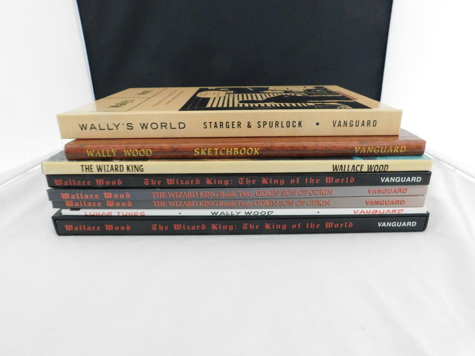 Wallace Wally Wood Books: [8 items] Wood, Wallace, The Wizard King, [self published], New Haven, 1978; The Wizard King: The King of the World, Vanguard Productions, Clinton, 2004 (one of a limited edition of 400, signed by col