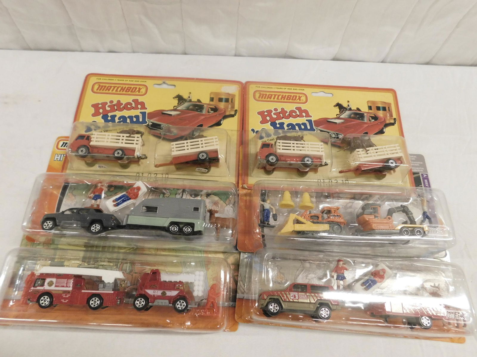 6 Vintage & other Matchbox Hitch & Haul Sets (1 of 1)