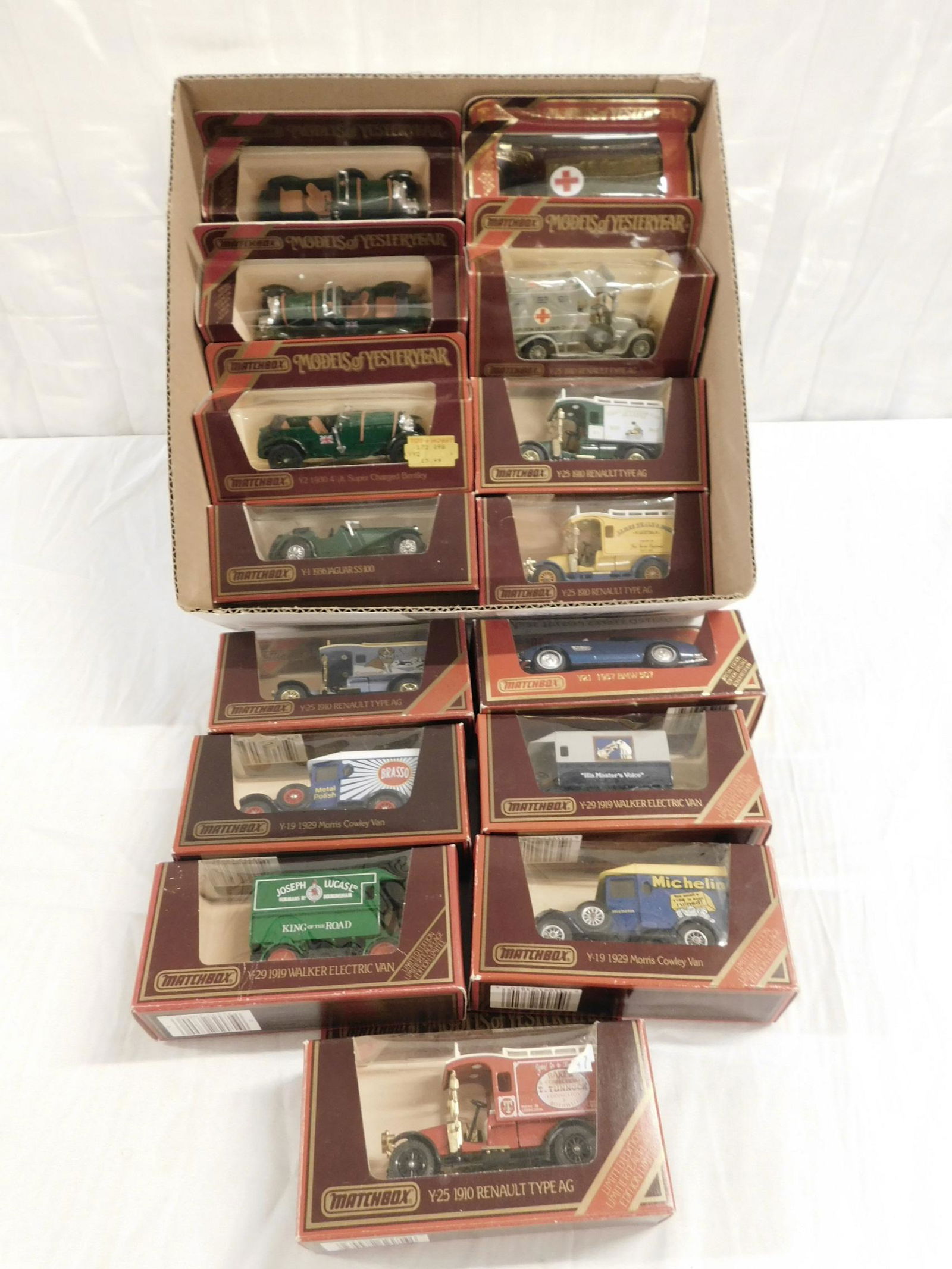 15 Matchbox Models of Yesteryear Die Cast Vehicles (1 of 4)
