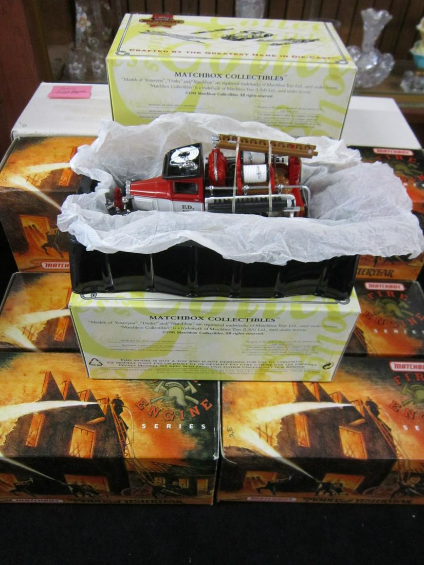 14 Matchbox Die Cast Fire Engines (1 of 7)