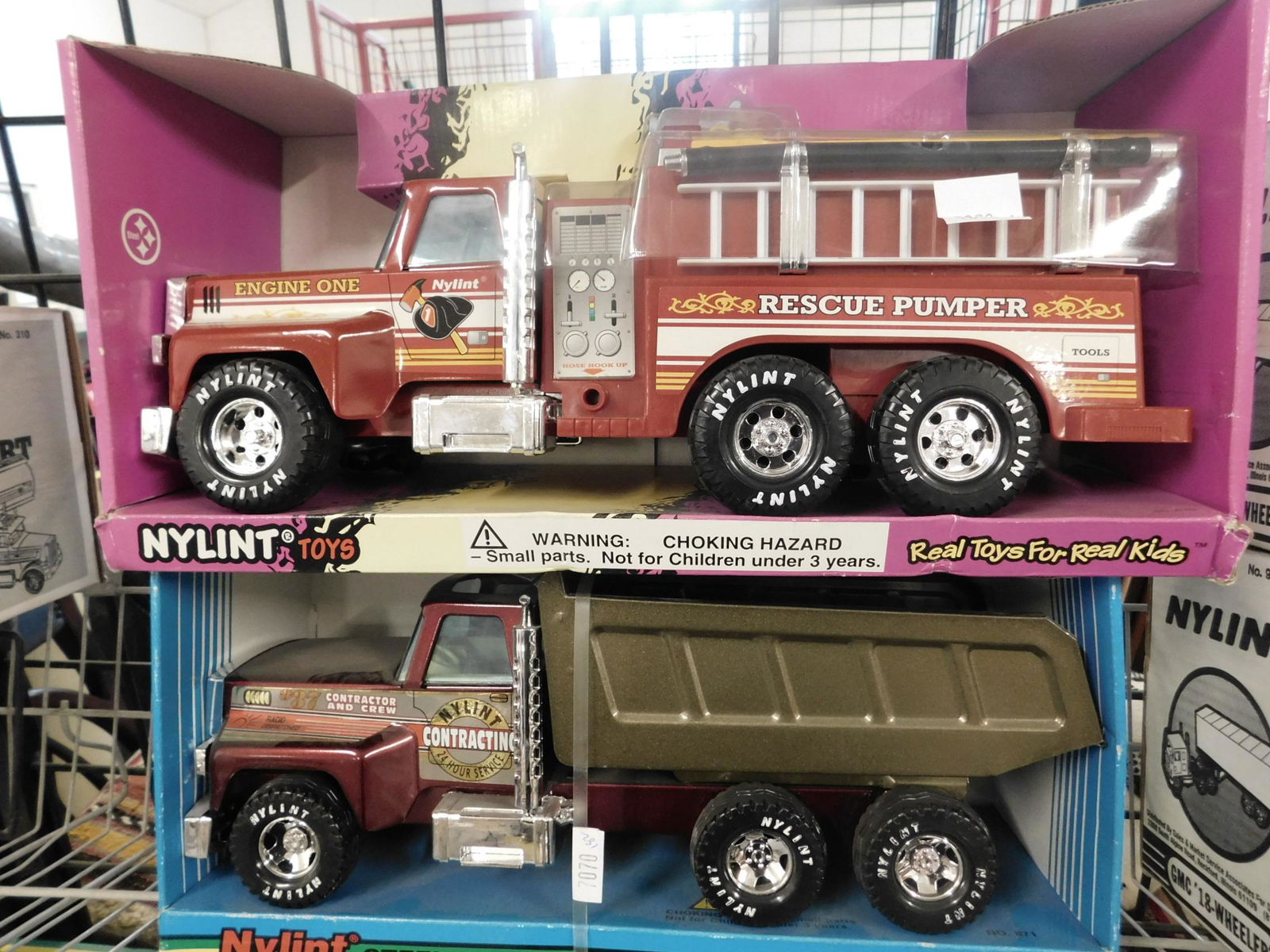 2 Nylint Press Steel Trucks (1 of 1)