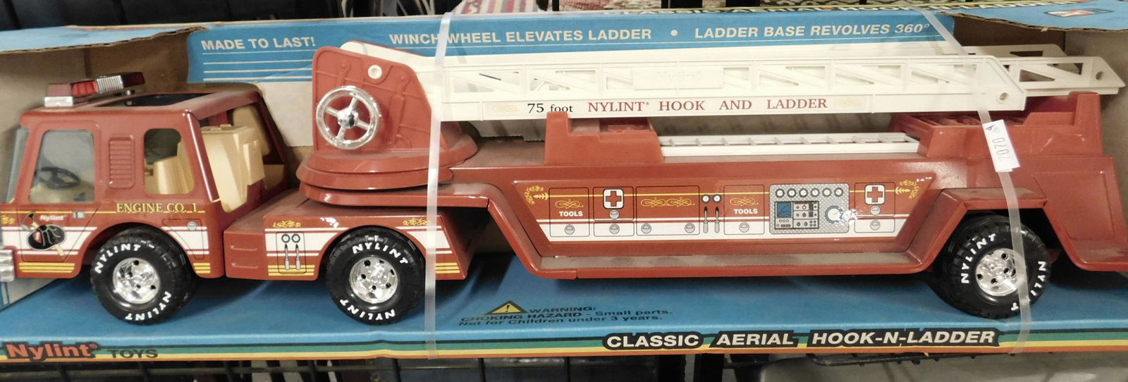 1995 Nylint Press Steel Hook & Ladder (1 of 1)