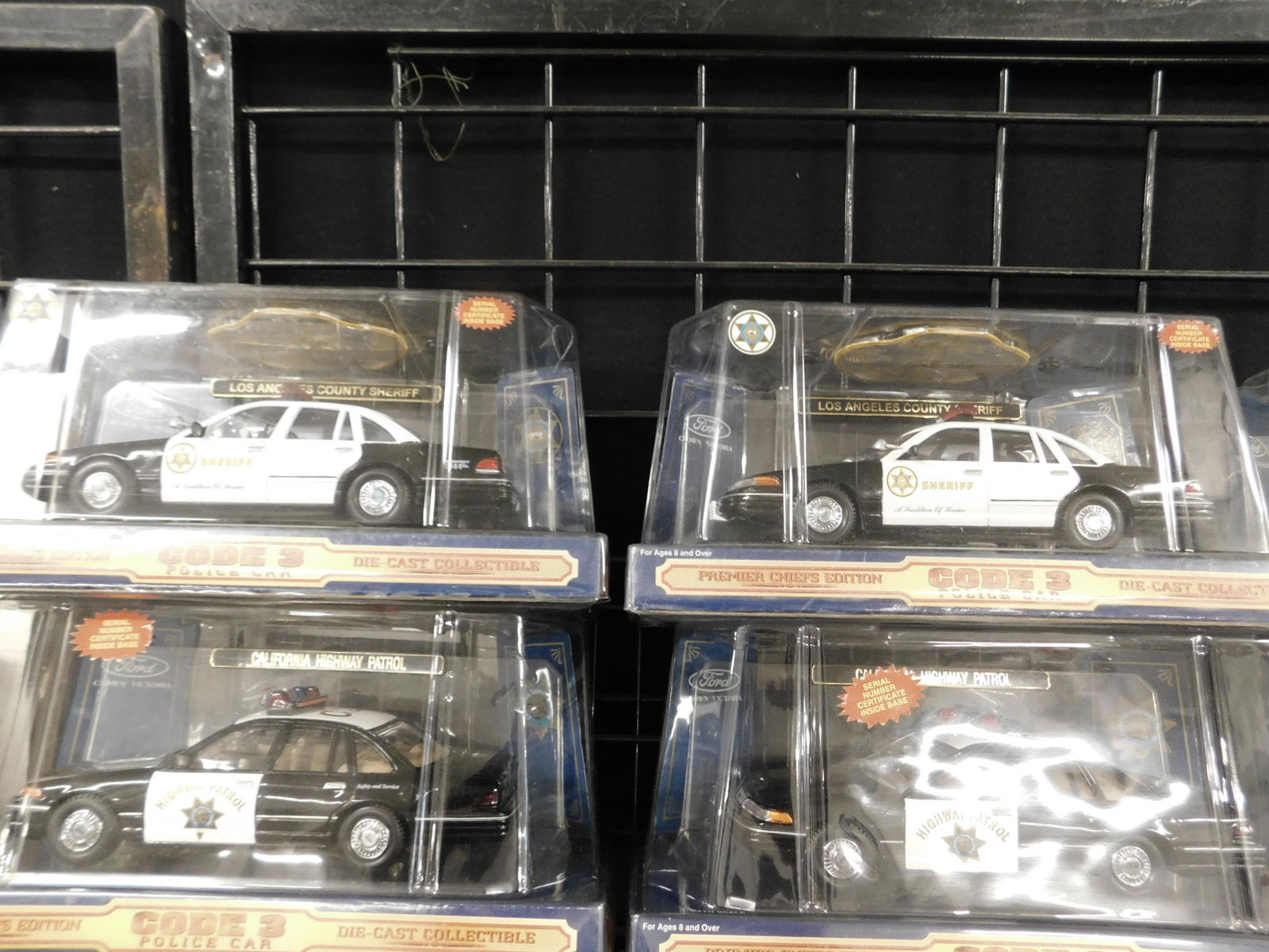 4 Code 3 Police Cars (1 of 1)