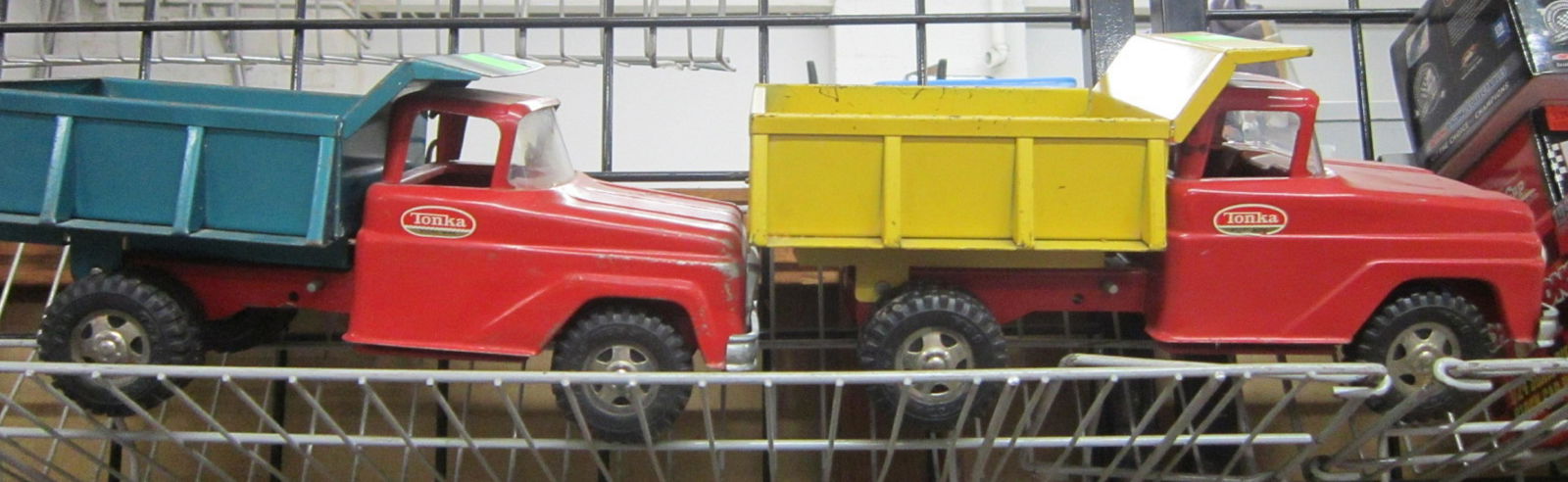 2 Vintage Tonka Pressed Steel Dump Trucks (1 of 3)