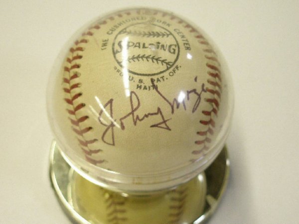 Hall of Famer's & old timers signed baseball