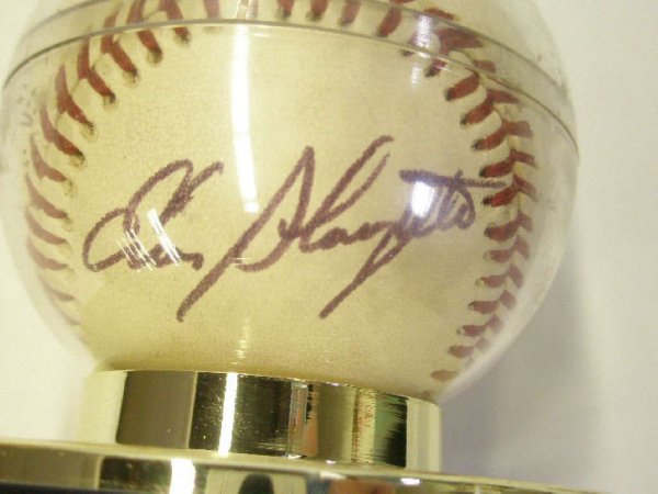Hall of Famer's & old timers signed baseball - 3