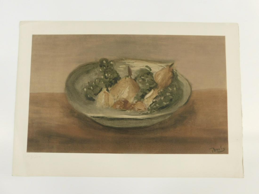 Andre Derain Still Life Lithograph: Andre Derain (French, 1880-1954) Still Life Lithograph from Derriere le Miroir. issue No. 94-95, published in 1957. Numbered 154/300, Maeght Editions blindstamp in lower left corner. Size: 22.5" X 15.