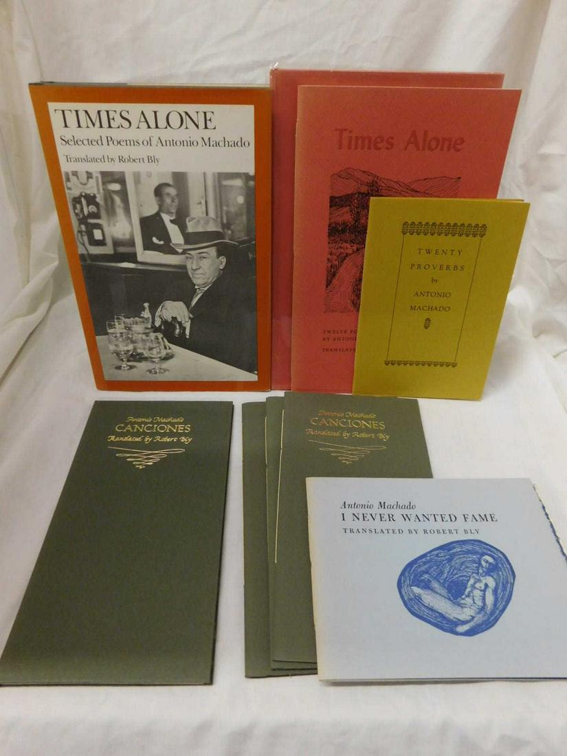 [Bly Robert] Antonio Machado Translations Signed (1 of 4)
